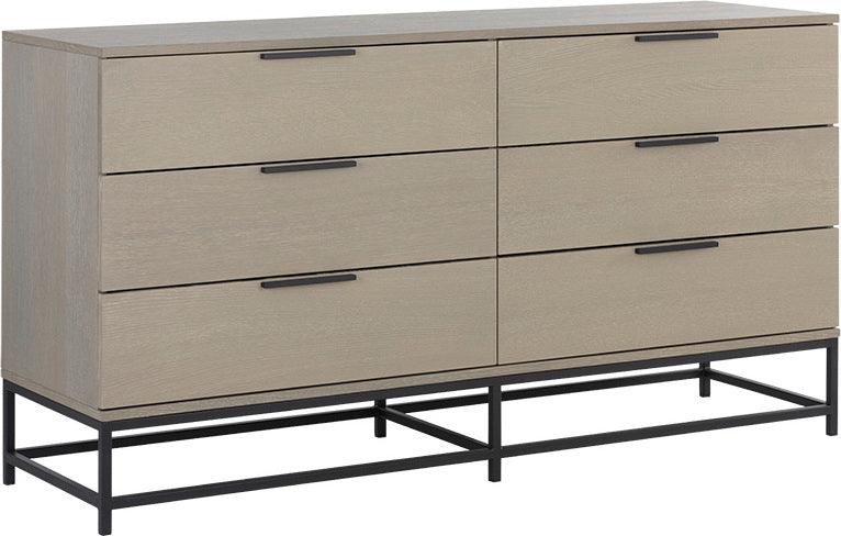 SUNPAN Dressers - Rebel Dresser - Black - Taupe