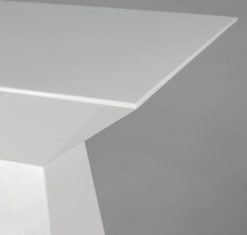 Euro Style Bar Tables - Tad-B 24" Bar Table in High Gloss White