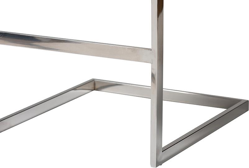 Wholesale Interiors Barstools - Toulan Counter Stool White (Set of 2)
