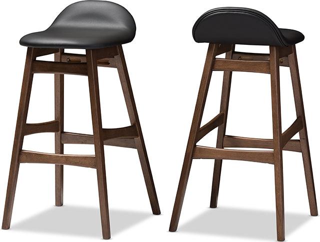 Wholesale Interiors Barstools - Bloom Bar Stool Black (Set of 2)