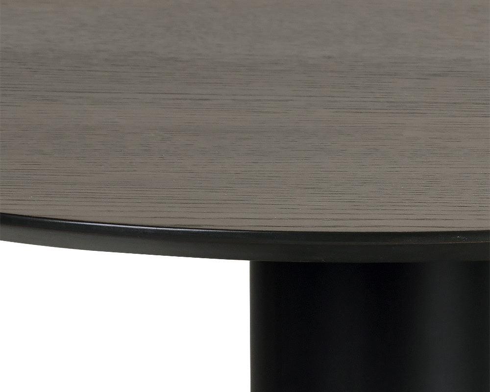 SUNPAN Coffee Tables - Monaco Coffee Table - Black - Grey Marble / Raw Umber