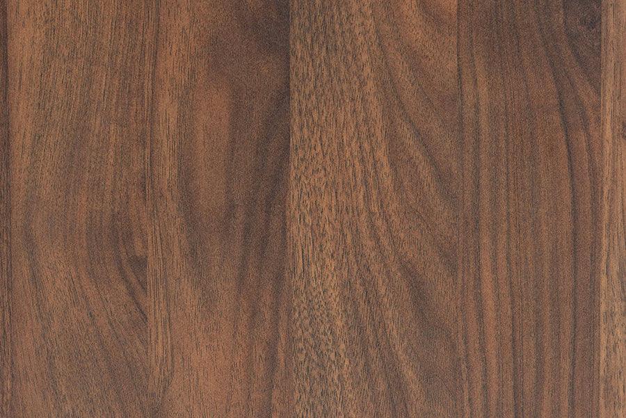 Wholesale Interiors Shoe Storage - Talon Two-Tone Walnut Brown and Dark Grey Finished Wood 2-Door Shoe Storage Cabinet