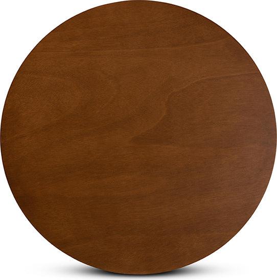 Wholesale Interiors Dining Sets - Mina Walnut Brown Finished Wood 5-Piece Dining Set