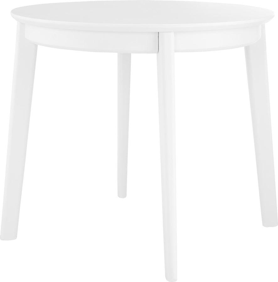 Euro Style Dining Tables - Atle 36" Round Dining Table in Matte White