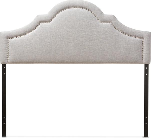 Wholesale Interiors Headboards - Rita King Headboard Grayish Beige