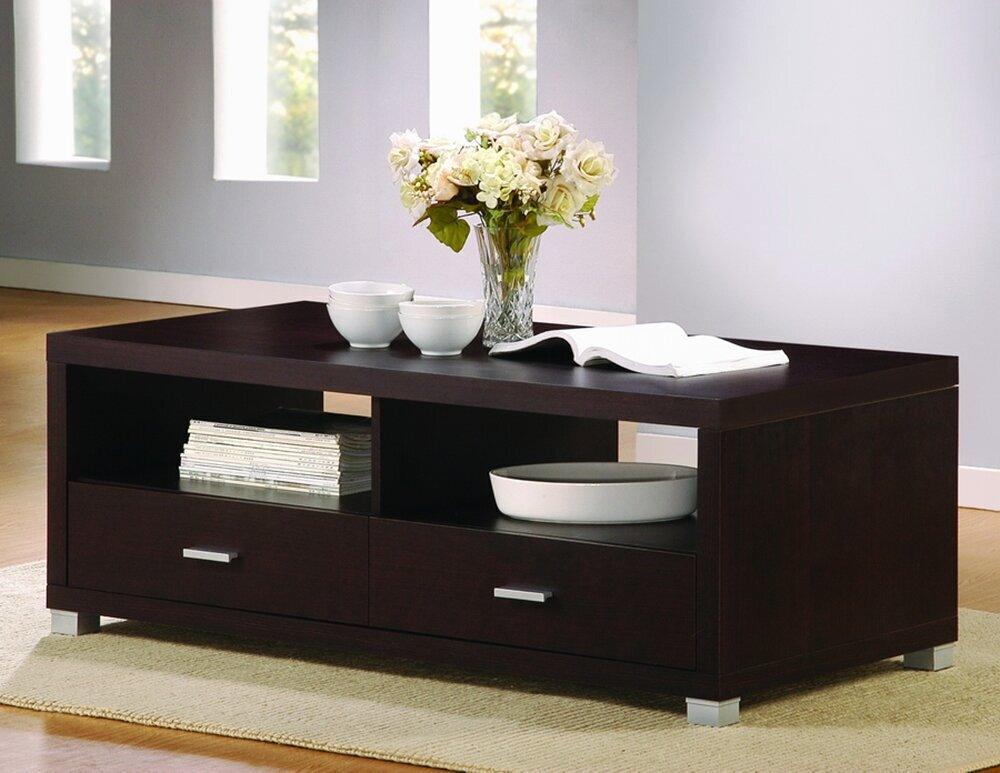 Wholesale Interiors Coffee Tables - Derwent Coffee Table Dark Brown