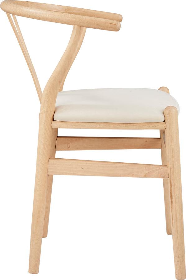 Euro Style Dining Chairs - Evelina Side Chair White
