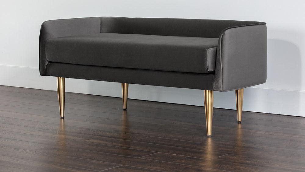 SUNPAN Benches - Sammy Bench - Grey Sky