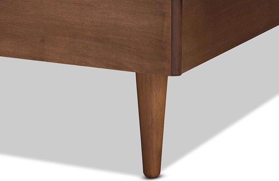 Wholesale Interiors Beds - Nicola Full Bed Ash Walnut
