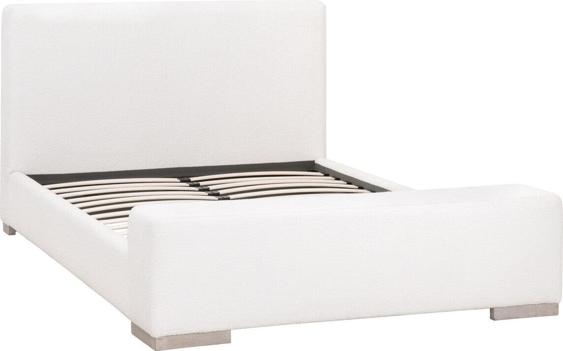 Essentials For Living Beds - Warren Standard King Bed Boucle Snow