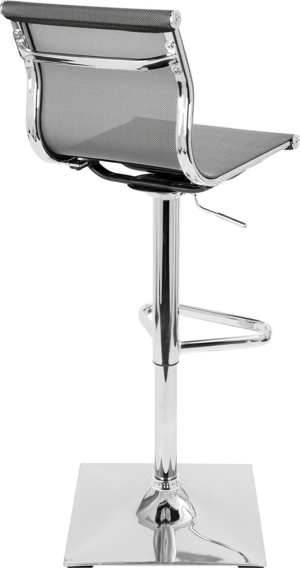 Lumisource Barstools - Mirage Barstool Silver