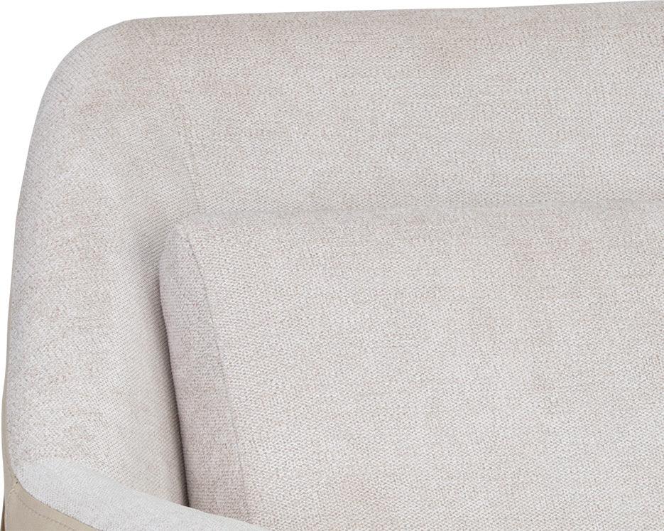 SUNPAN Accent Chairs - Watts Lounge Chair Gold Polo Club Muslin & Bravo Cream