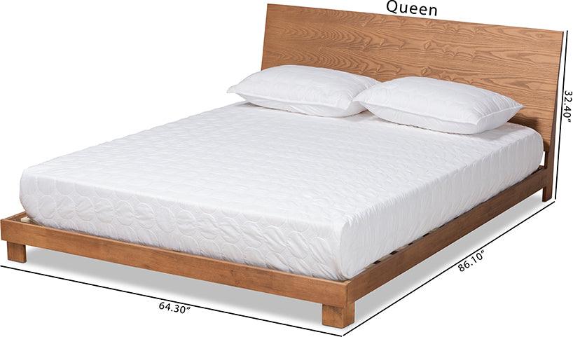 Wholesale Interiors Beds - Haines Full Bed Walnut Brown