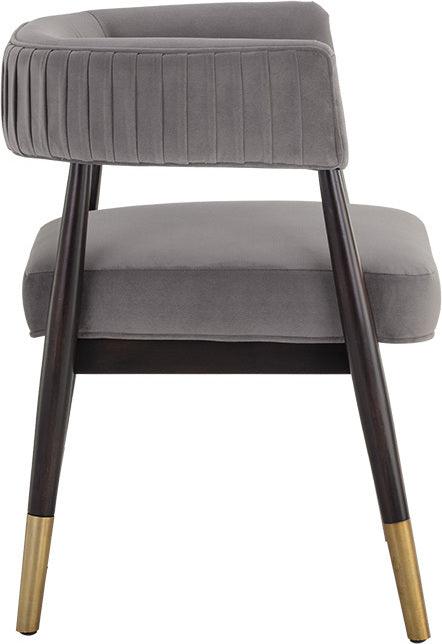 SUNPAN Dining Chairs - Callem Dining Armchair - Antonio Charcoal