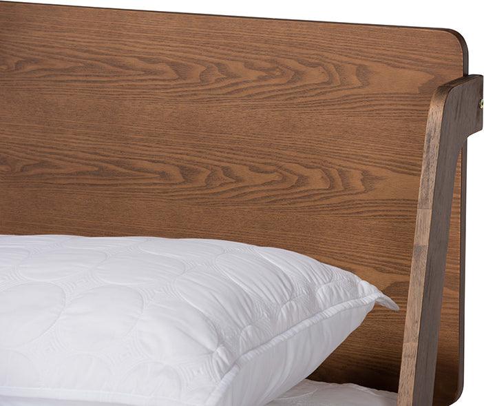Wholesale Interiors Beds - Sadler Full Bed Ash walnut