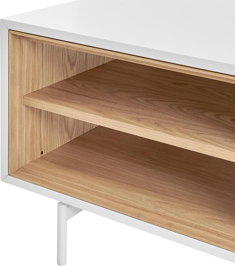 Euro Style Coffee Tables - Bodie 48" Coffee Table White