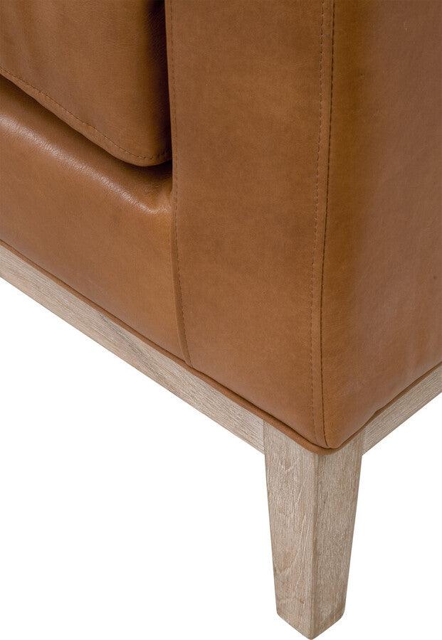 Essentials For Living Benches - Keaton Upholstered Bench Natural Gray Oak