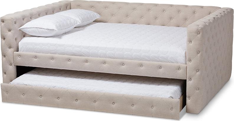 Wholesale Interiors Daybeds - Anabella 93.7" Daybed Light Beige
