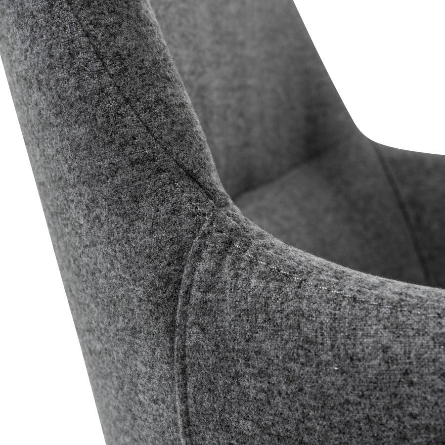 Euro Style Task Chairs - Minna Office Chair Gray