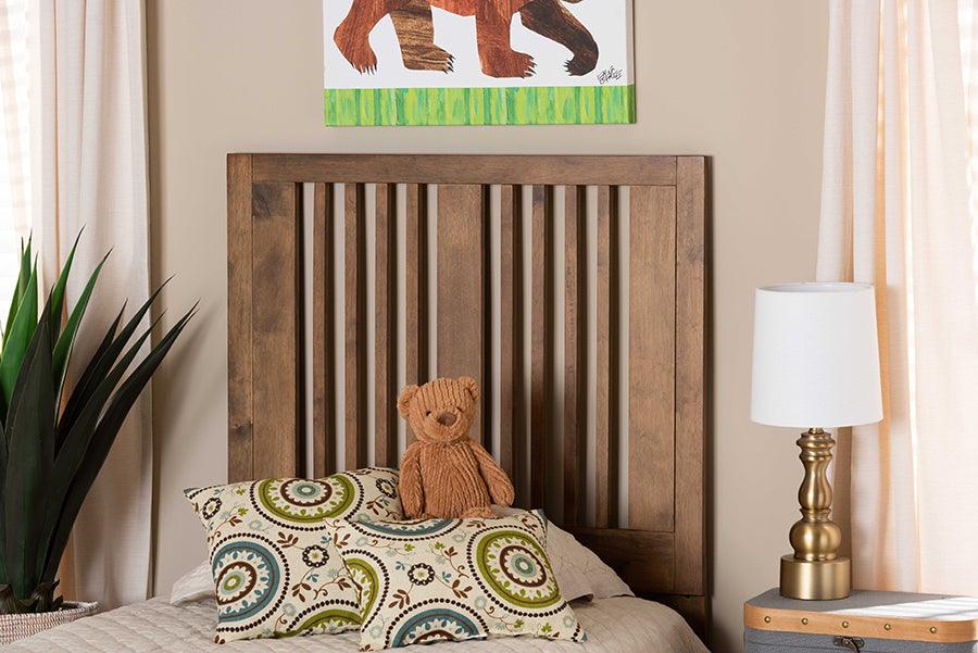Wholesale Interiors Headboards - Harena Twin Headboard Ash Walnut