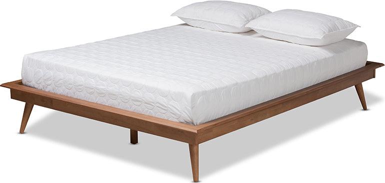 Wholesale Interiors Beds - Karine King Frame Bed Ash Walnut