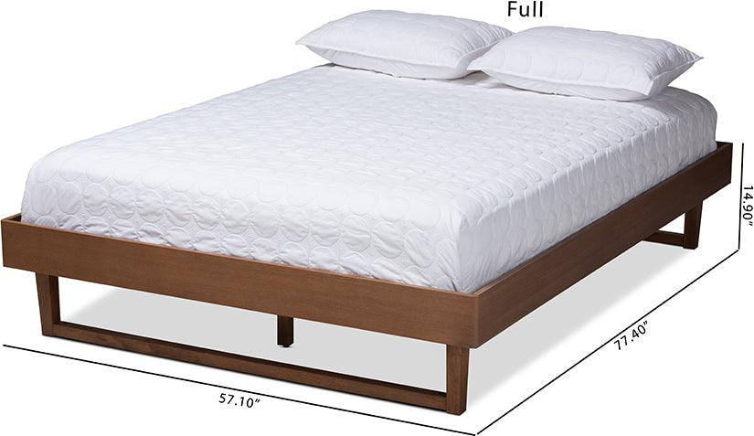 Wholesale Interiors Beds - Liliya Full Bed Ash Walnut