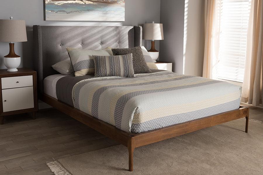Wholesale Interiors Beds - Brooklyn King Bed Gray