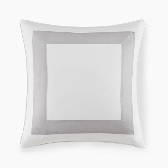 Olliix.com Bed Skirts - European Pillow Sham Grey