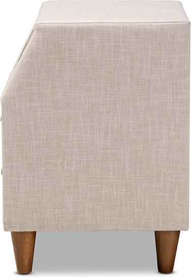 Wholesale Interiors Nightstands & Side Tables - Claverie Nightstand Beige