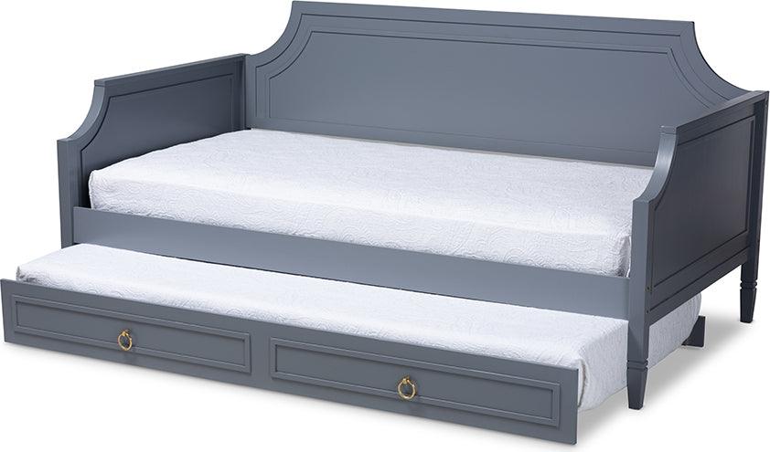 Wholesale Interiors Daybeds - Mariana 41.5" Daybed Gray