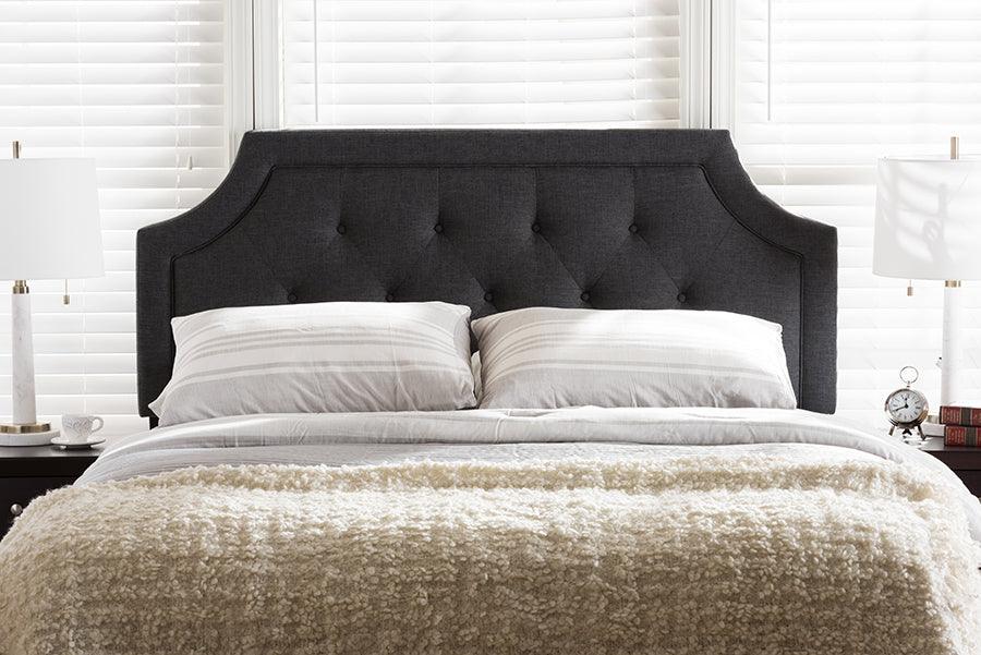 Wholesale Interiors Headboards - Mars Queen Headboard Dark Gray