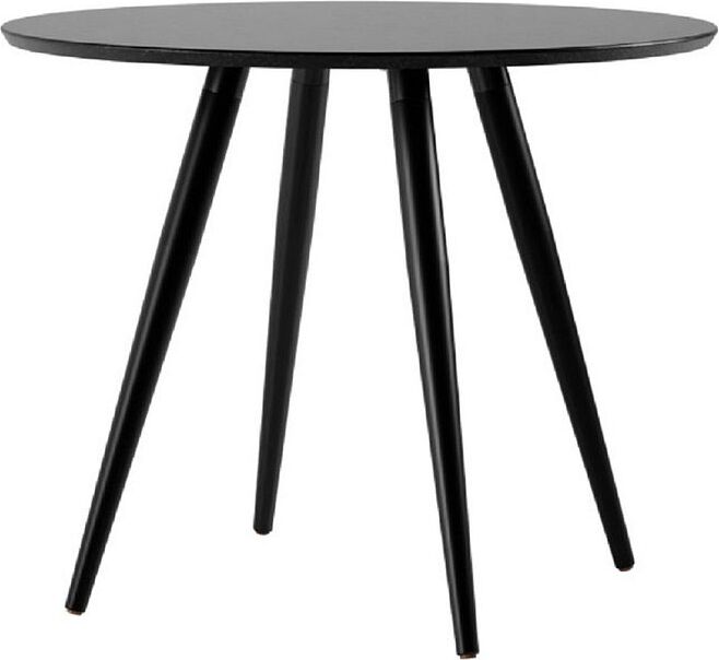 Manhattan Comfort Dining Tables - Athena 35.43 Round Dining Table in Black