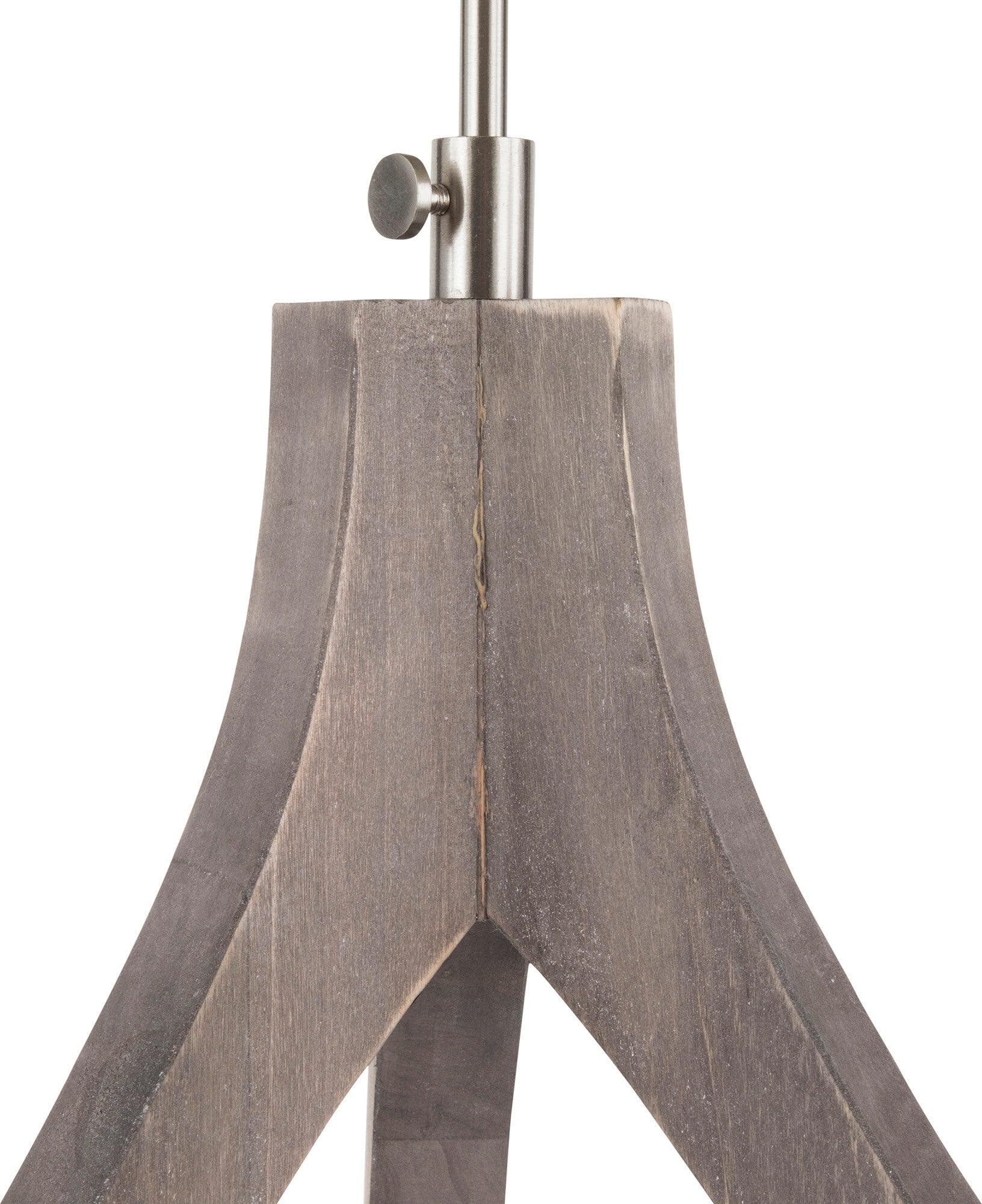 Lumisource Table Lamps - Wishbone Table Lamp & Light Gray