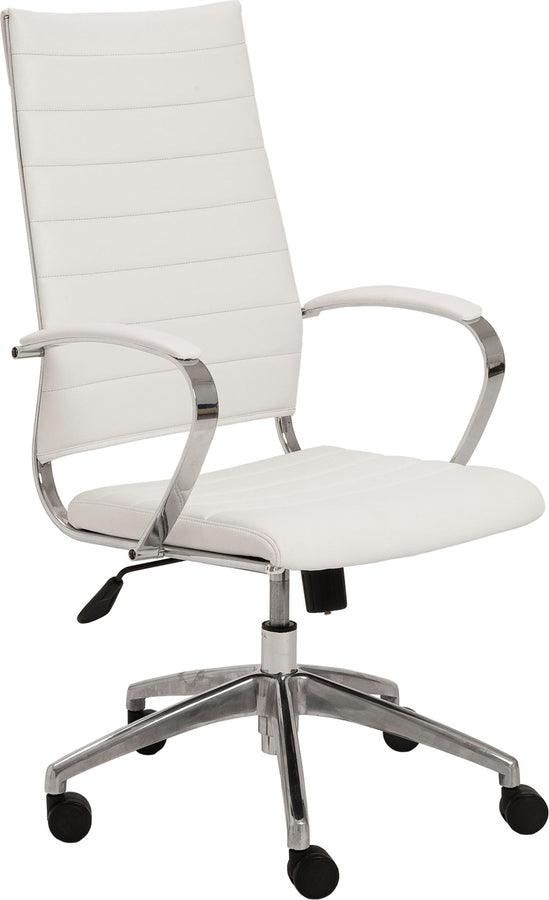 Euro Style Task Chairs - Axel High Back Office Chair White