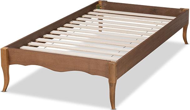 Wholesale Interiors Beds - Marieke Twin Bed Ash Walnut