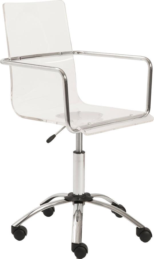 Euro Style Task Chairs - Chloe Office Chair Clear