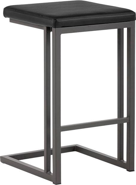 SUNPAN Barstools - Boone Counter Stool - Grey - Onyx (Set of 2)