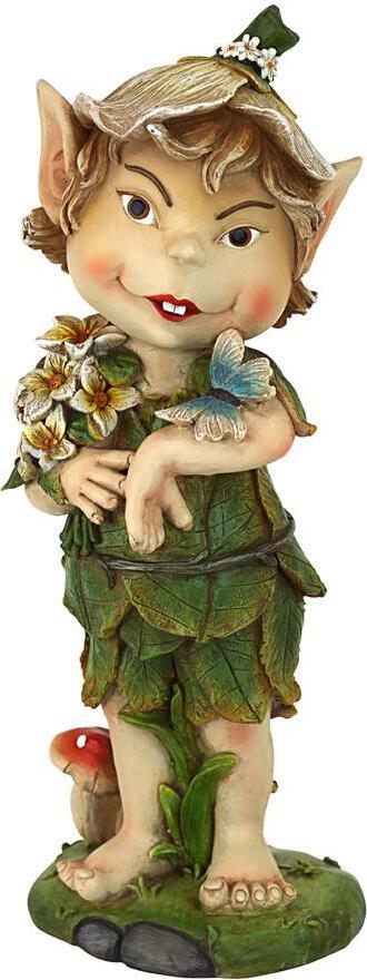 Design Toscano Gnomes - Pixie Perry Elfin Gnome Statue