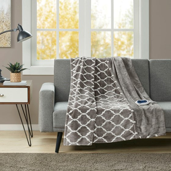 Throw Grey