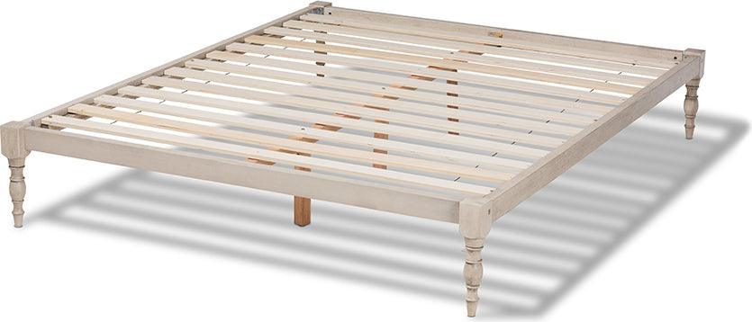 Wholesale Interiors Beds - Iseline Queen Bed Antique White