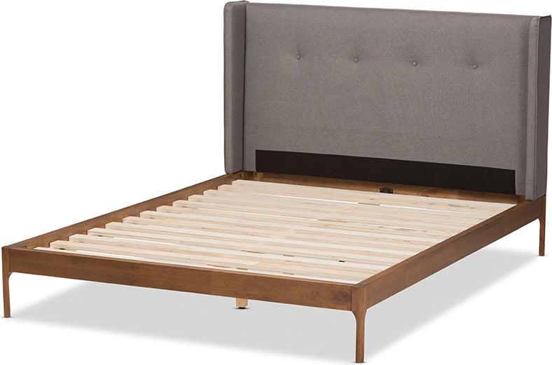 Wholesale Interiors Beds - Brooklyn King Bed Gray