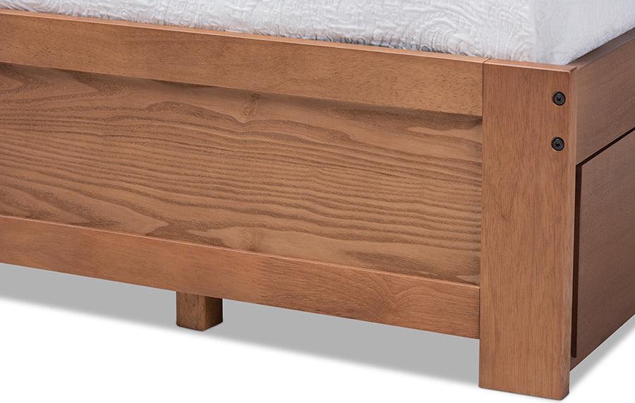 Wholesale Interiors Beds - Wren Full Storage Bed Walnut