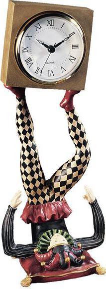 Design Toscano Clocks - Juggling Time Jester Clock
