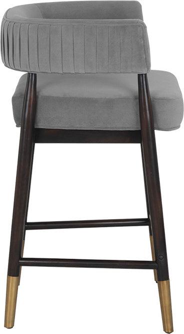 SUNPAN Barstools - Callem Counter Stool - Antonio Charcoal