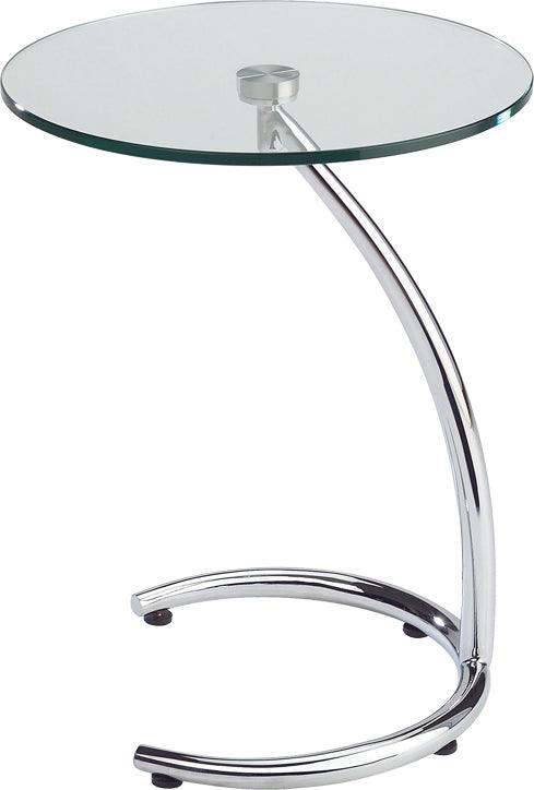 SUNPAN Side & End Tables - Hastings End Table Silver Glass