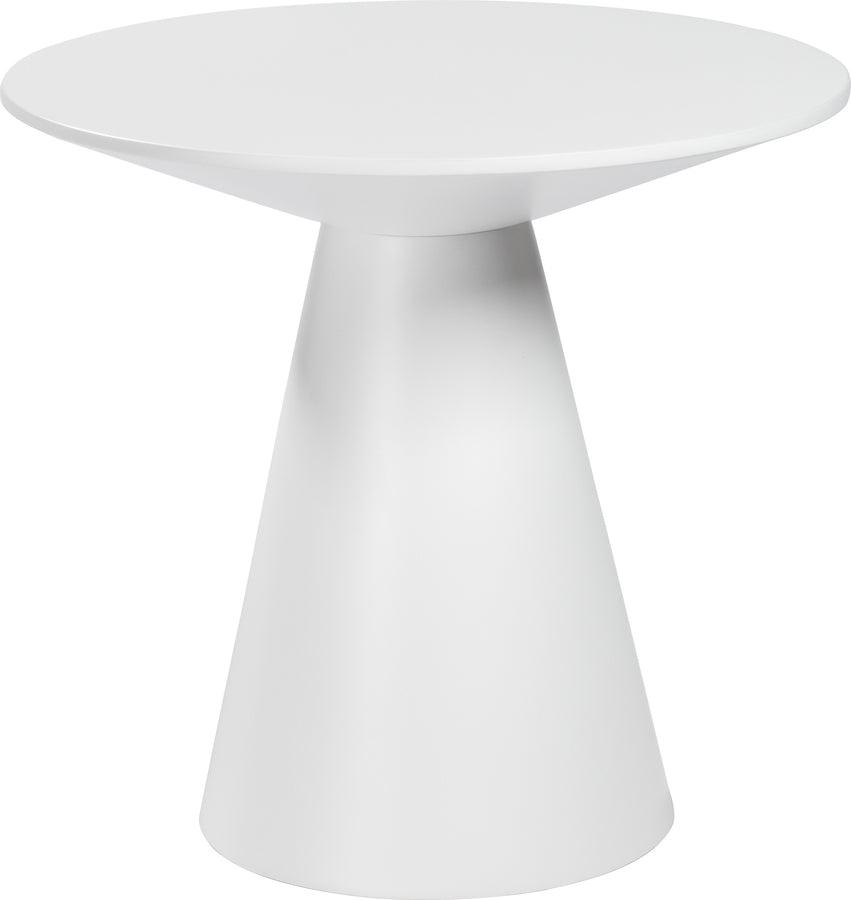Euro Style Side & End Tables - Wesley 24" Side Table in Matte White
