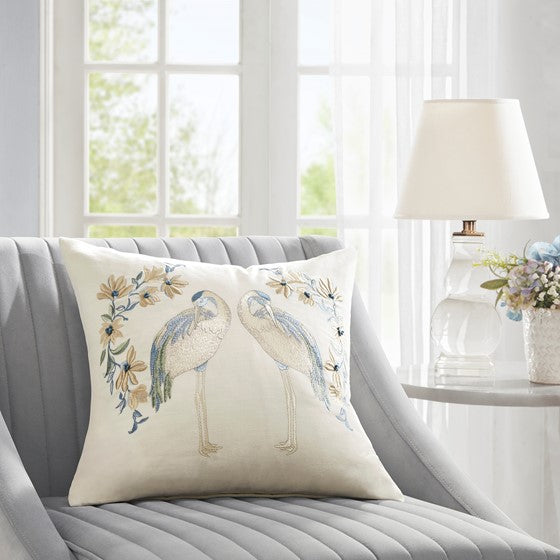 Olliix.com Pillows & Throws - Square Decor Pillow White