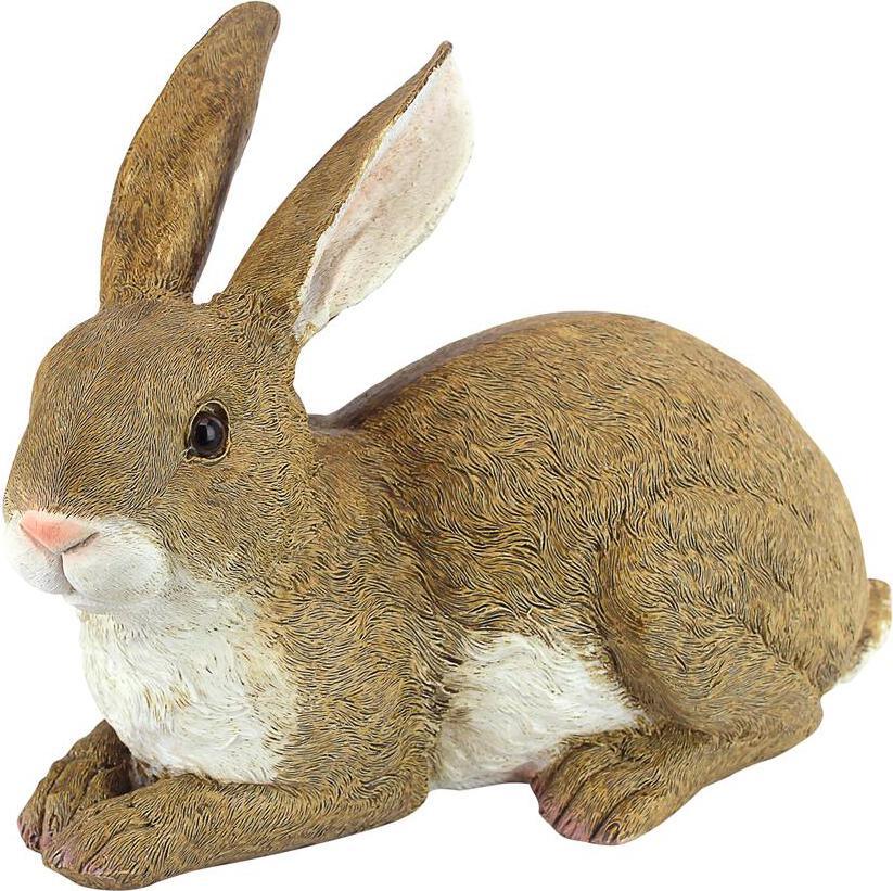 Design Toscano Garden Lovers Gifts - Bashful The Lying Down Bunny Statue