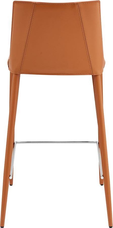 Euro Style Barstools - Kalle Counter Stool in Cognac