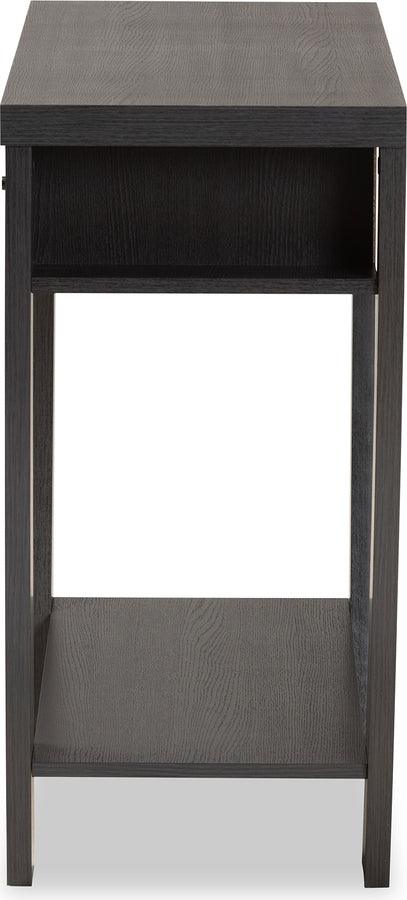 Wholesale Interiors Consoles - Capote Modern and Contemporary Espresso Brown Finished Wood 2-Drawer Console Table